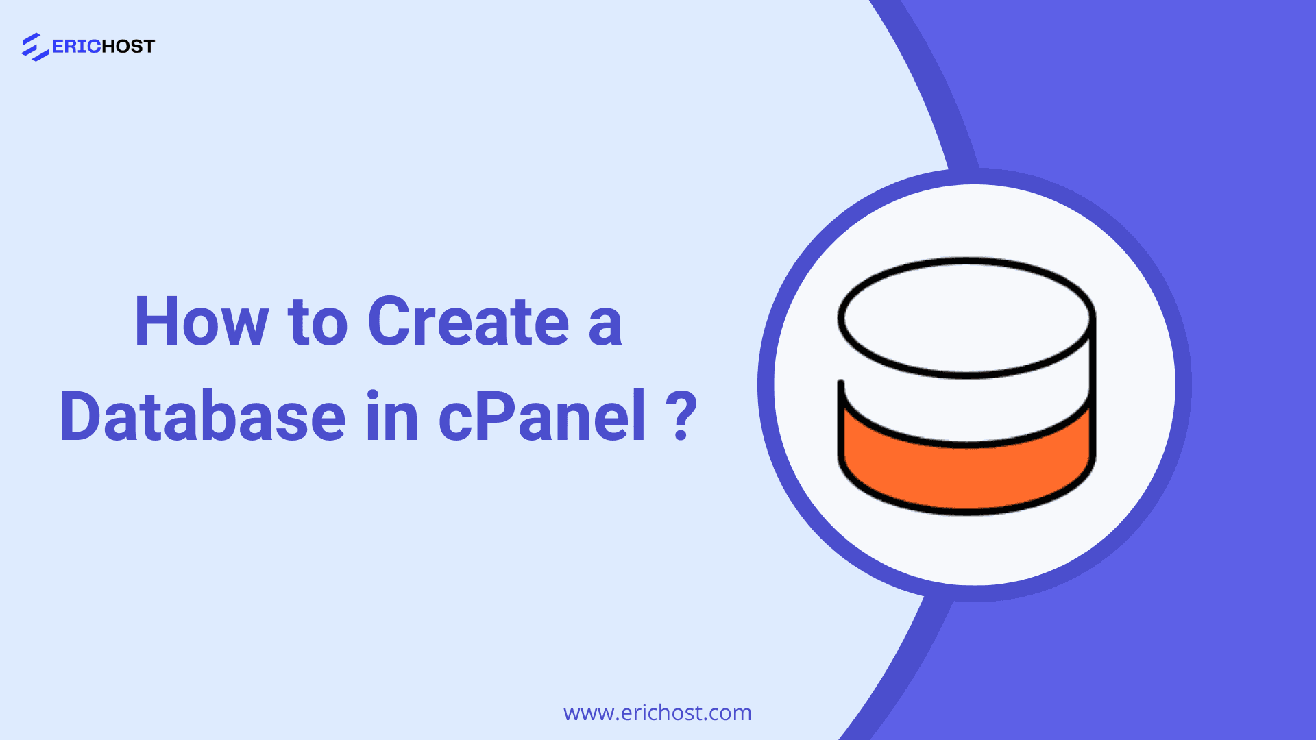 How to Create a Database in cPanel ?